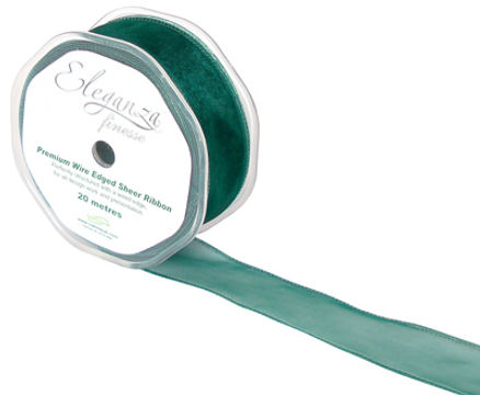 32mm x 20m Green - Ribbons